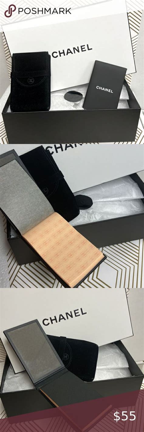 chanel blotting papers.